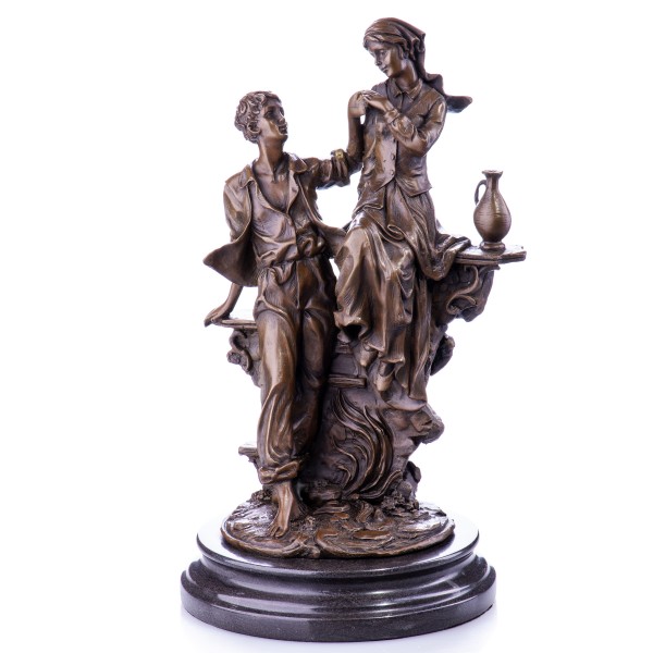 Bronzefigur Liebespaar Romeo und Julia YB351