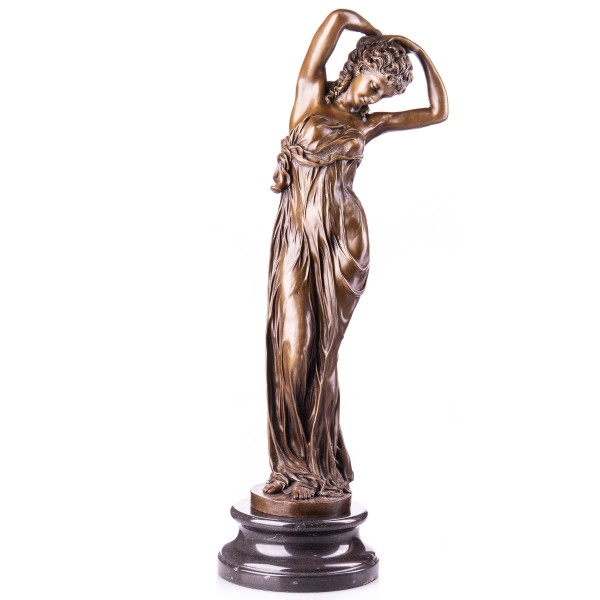 Jugendstil Bronzefigur Frau YB246