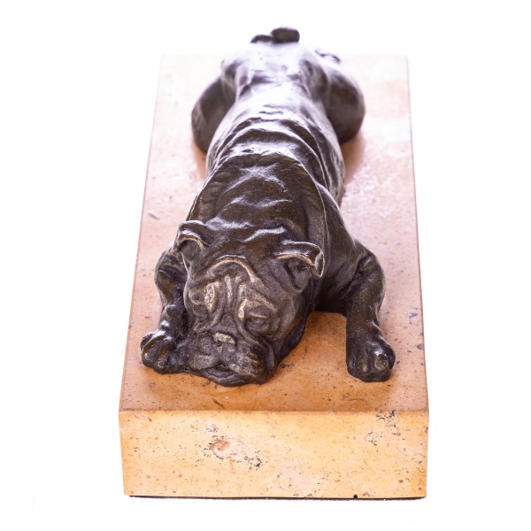 Bronzefigur Bulldogge YB741