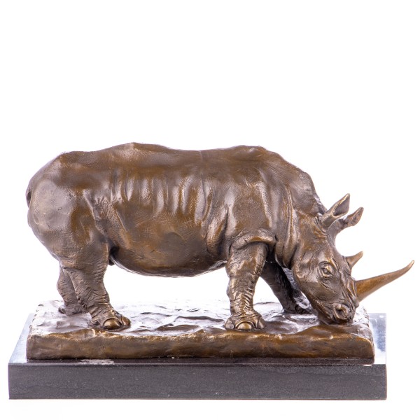 Bronzefigur Nashorn YB593