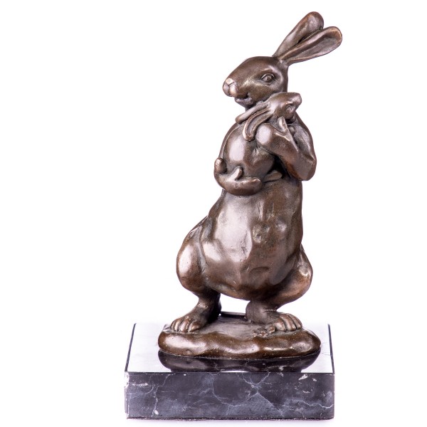 Bronzefigur Osterhase BT521