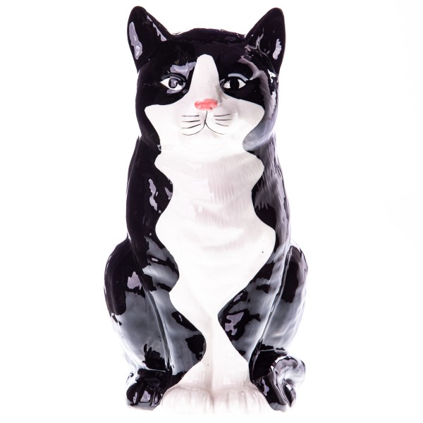 Keramik Tierfigur Katze DC117