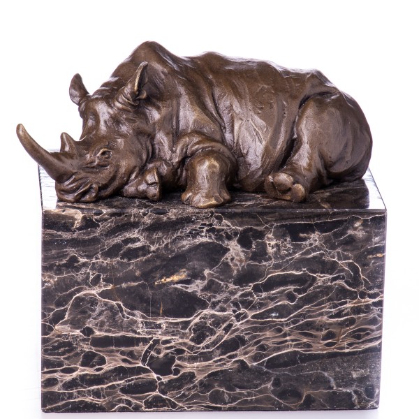 Bronzefigur Nashorn BT654