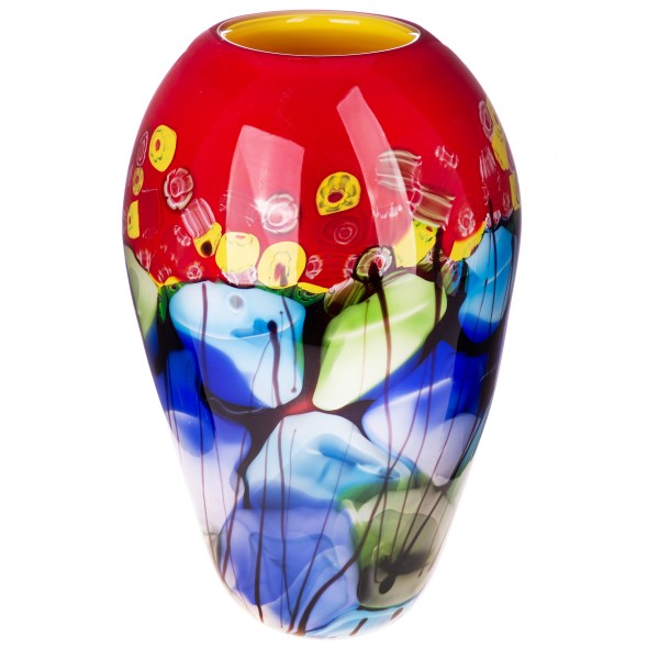 Murano-Stil Glas Vase GL1336