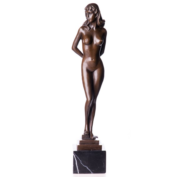 Bronzefigur Weiblicher Akt BT743