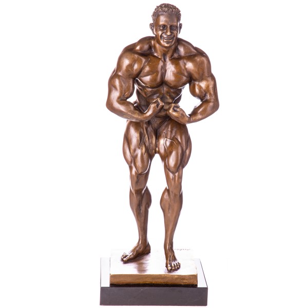 Bronzefigur Bodybuilder YB825