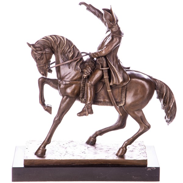 Bronzefigur Napoleon auf Pferd YB824