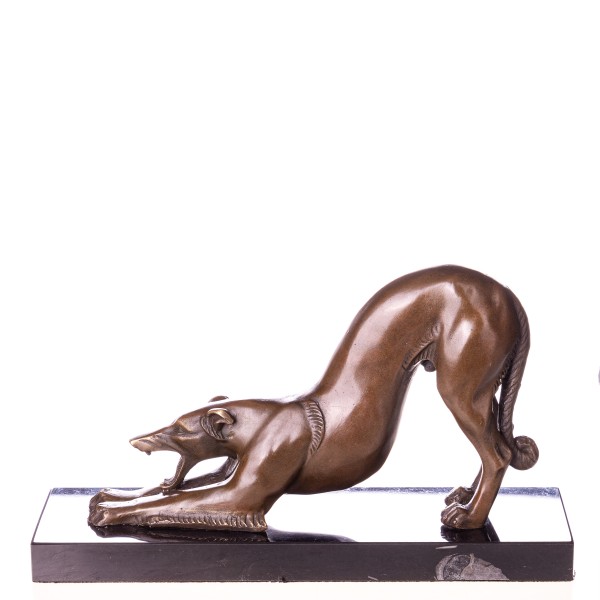 Art Deco Bronzefigur Windhund YB703