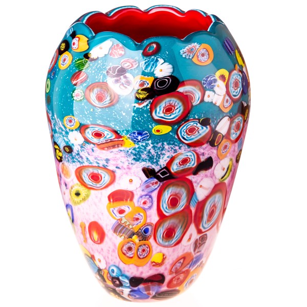 Murano-Stil Glas Vase GL1432