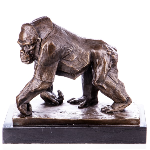 Bronzefigur Gorilla YB273