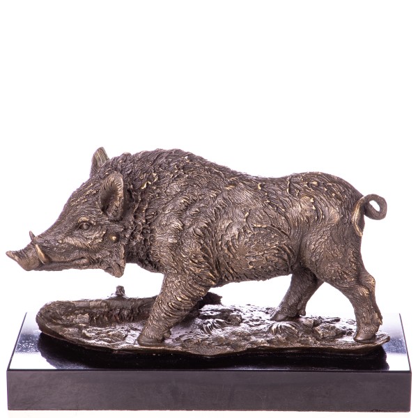 Bronzefigur Wildschwein YB812